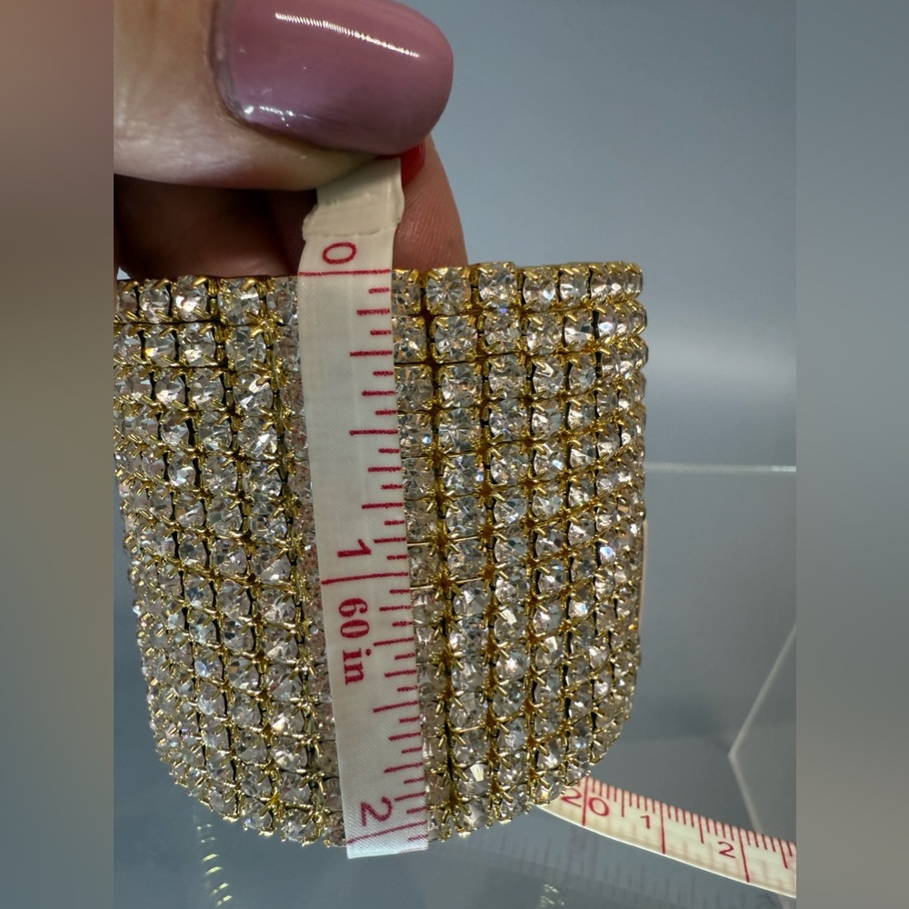 Rhinestone Cuff 2 Bracelet’s - image 7